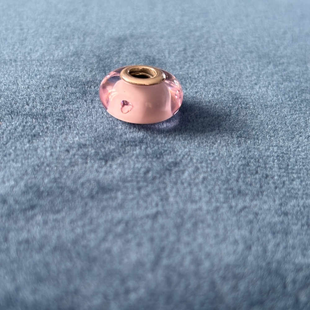 Pandora Pink Charm Bead